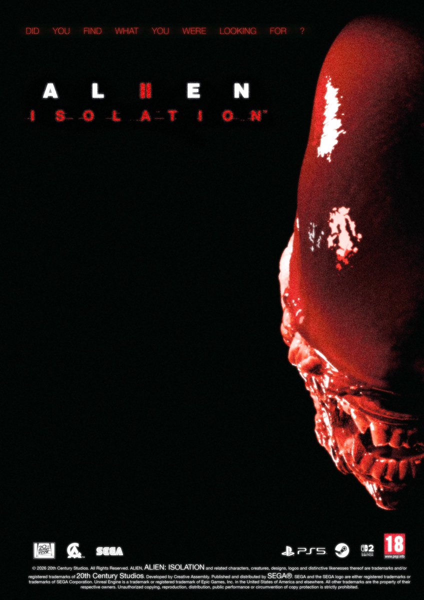 Voici les rendus finaux avec mon modèle 3D ‼️‼️
J’ai réalisé des affiches fan-made pour un potentiel alien : isolation 2, j’espère sincèrement que ça vous plaît ✌️