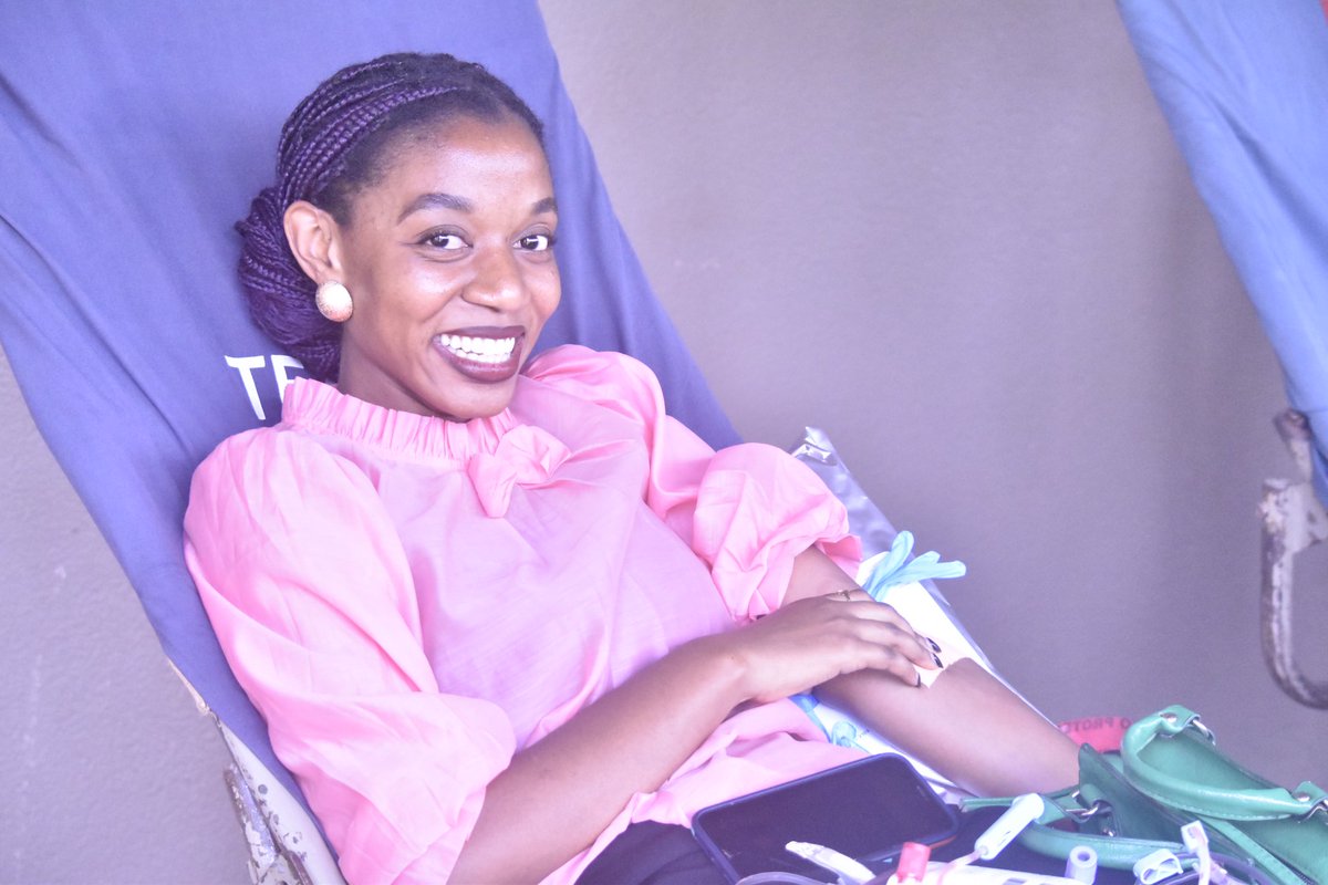 powerfmuganda's tweet photo. The Love Family representing at the #PFMLoveWeek blood donation drive on going at Watoto Church Downtown. 🩸
We still have a few hours to the end of the drive.
#AllAboutLove ❤️ https://t.co/4Fpcupm3a4