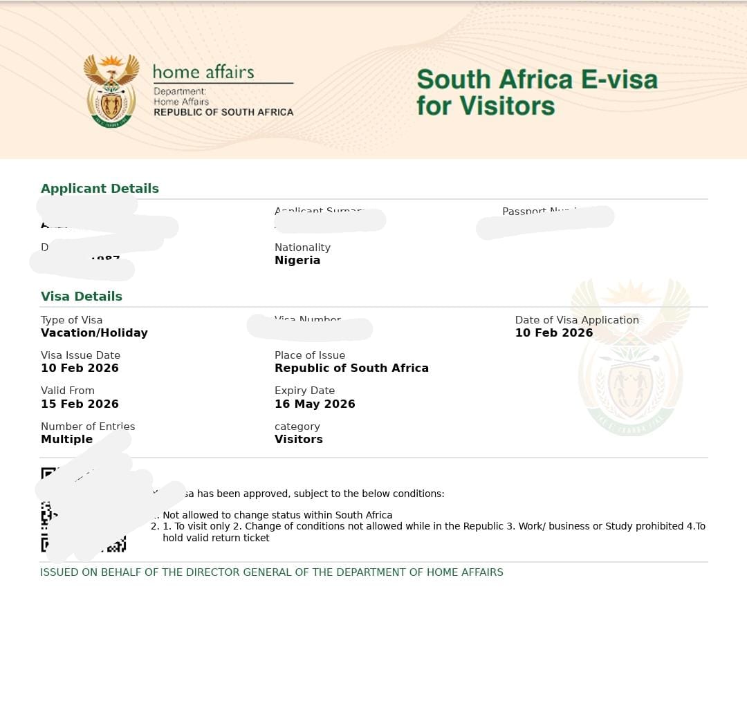 OnweJr's tweet image. Contact Us For Your SOUTHY EVISA!

Please kindly RT! 🙏🏾