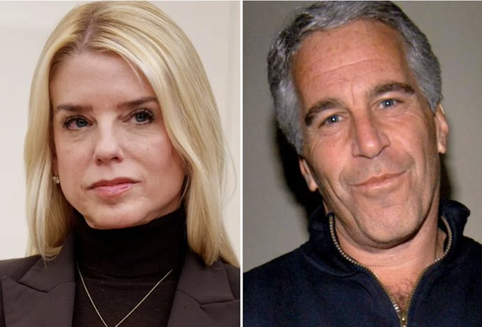 Pam Bondi fue Fiscal General de Florida de 2011 a 2019, cuando Epstein dirigía su red de violación infantil en su mismo estado. Procesó a muchos depredadores de menores, pero jamás investigó a Epstein. ¡Lleva años encubriendo los crímenes de Epstein!