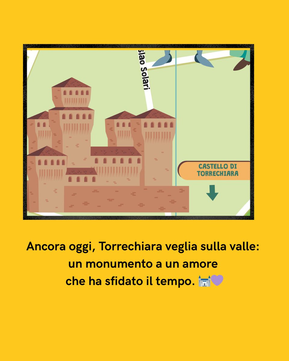 Il Castello di Torrechiara non nacque per difesa, ma per amore. 🏰❤️

Costruito nel 1400 da Pier Maria Rossi per la sua Bianca Pellegrini, è una dedica scritta nella pietra.

La sua storia nella nostra mappa di #Parma. 🗺️✨
<a href="/CastelliDucato/">Castelli del Ducato</a> 

#Torrechiara #SanValentino #Storia
