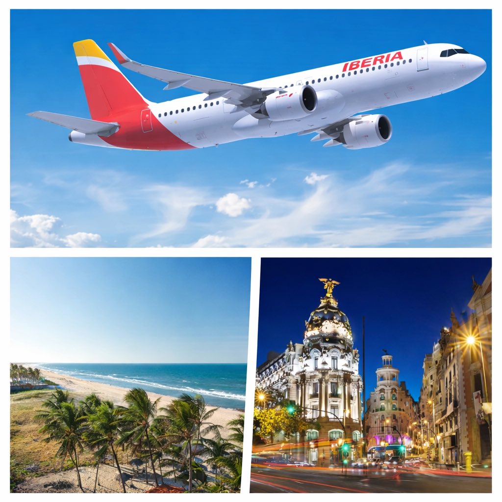 📈IBERIA empezó a volar a Fortaleza🇧🇷 desde MAD en el mes de enero.
En el primer mes de operación la compañía obtuvo una ocupación media del 85,51%.