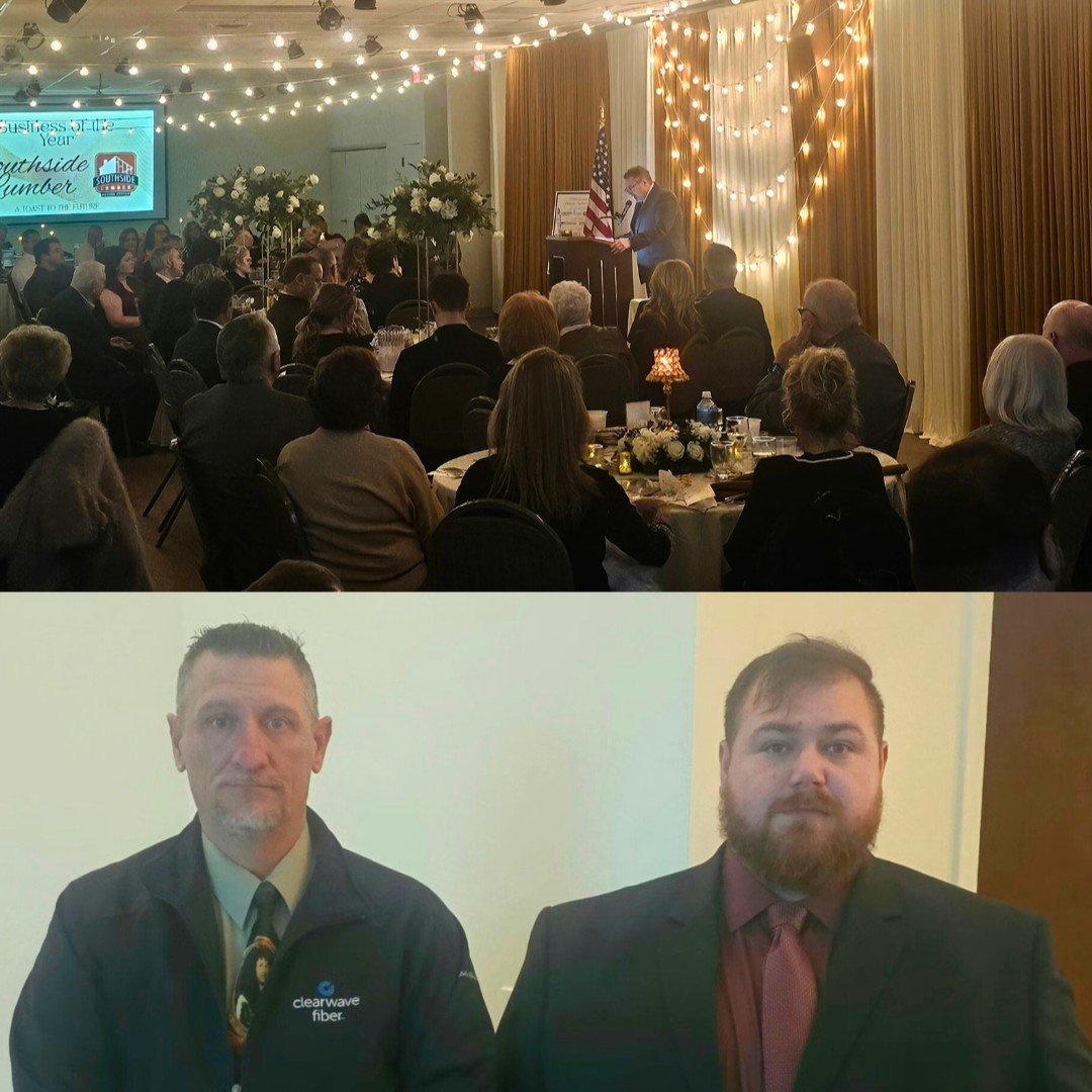 The best connections aren’t just made through Fiber…they’re made face to face! 🤝✨

We loved sponsoring the Herrin Chamber Annual Dinner last week and celebrating a year of partnerships with the businesses and neighbors in Southern Illinois.💙

#HerrinChamber #SouthernIllinois