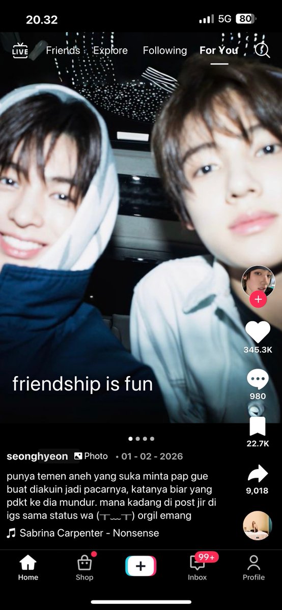 vaeryi's tweet image. #keonhyeon two tweets au

friendship is fun, until....?