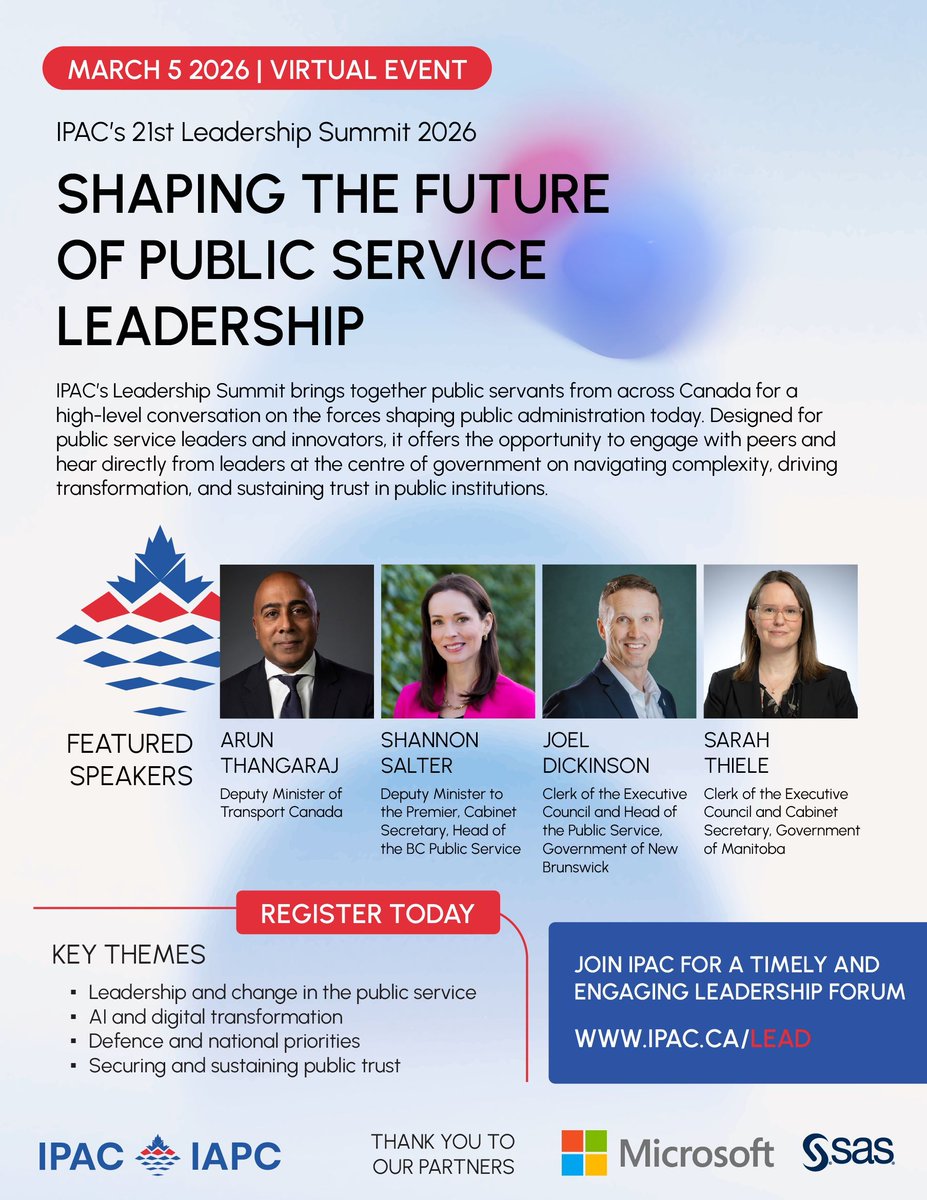 Institute of Public Admin. of Canada tweet media