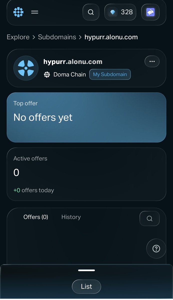 The market is a bit shaky right now and it feels like crypto is only for "whales" with millions.But I just jumped into <a href="/domaprotocol/">Doma Protocol</a> for only $1.
Seriously,a cup of coffee costs more.
I just minted my own subdomain and now I own a piece of digital real estate.