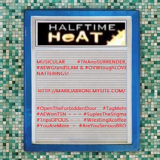 #RingRust musicular #tnaNoSurrender, #aewGrandSlam &amp; #ovwToughLove chat! @CHMRmunRadio via "High Speed" or "Low Speed" @ MARKJABRONI.MYSITE.COM {outside Canada? VPN!} #OpenTheForbiddenDoor #AEWonTSN #SuplexTheStigma #TripsOPOLIS #TagMeIn #YouAreMore <a href="/MarkJabroni/">Mark Jabroni ジャブローニ マーク</a> <a href="/MarkinOutLoud/">#MarkinOutLoud</a>