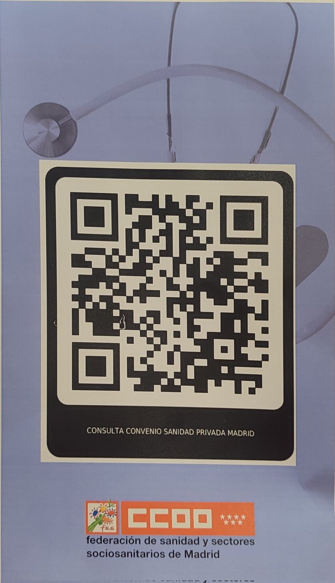 Buenos días! TU OPINIÓN CUENTA Y ES MUY IMPORTANTE! Necesitamos tú opinión sobre qué consideras más importante mejorar en el próximo convenio. Puedes acceder al cuestionario a través de código QR o a través de este enlace: qr.codes/GzqPlK