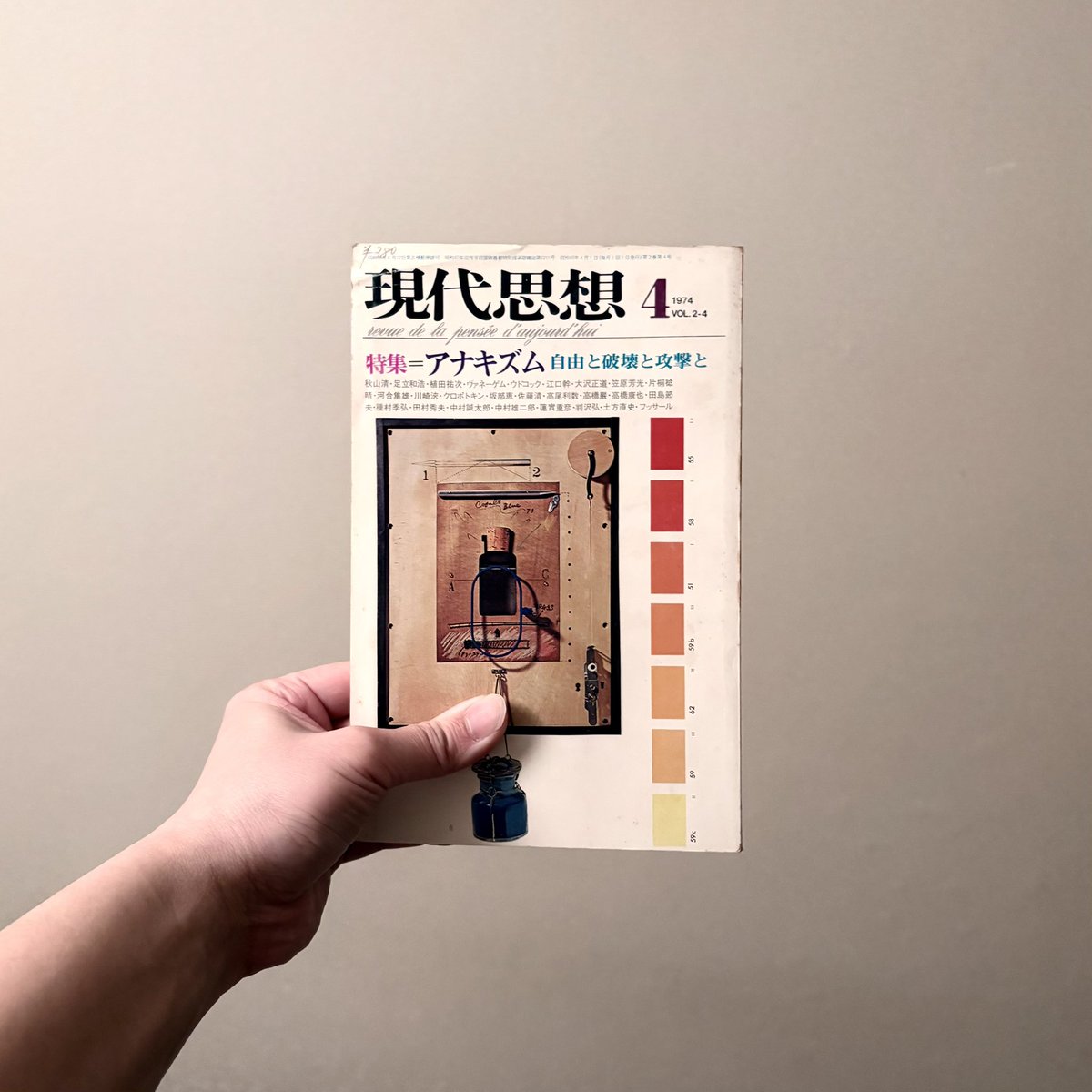Various Artists『現代思想1974年4月号: 特集＝アナキズム 自由と破壊