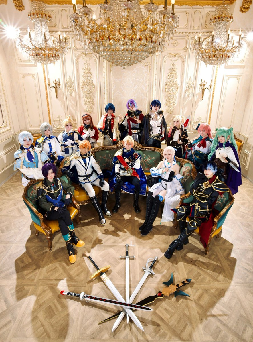 #prsk_cos
     ✼••┈┈┈┈┈┈┈┈┈┈┈┈••✼

                   𝕋𝕙𝕖 𝕂𝕟𝕚𝕘𝕙𝕥𝕤 𝕠𝕗 
                  𝕎𝕙𝕚𝕥𝕖 𝕒𝕟𝕕 𝔹𝕝𝕒𝕔𝕜

                   #Sekai_Royalty

     ✼••┈┈┈┈┈┈┈┈┈┈┈┈••✼