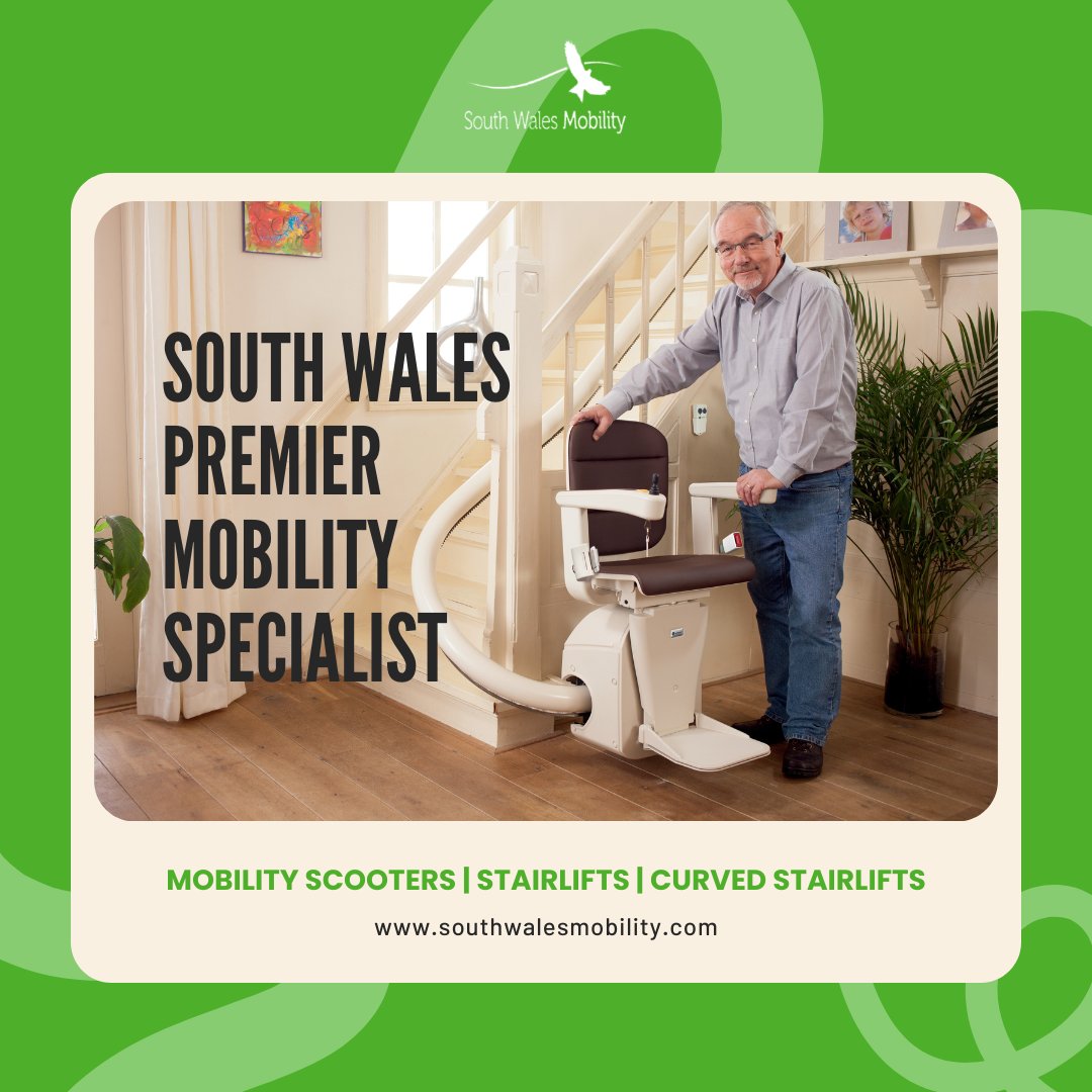 WalesStairlifts's tweet photo. ♿ Mobility Specialists You Can Trust ♿

With over 40 years of experience, South Wales Mobility is your go-to company for straight and curved stairlifts. 

🌐 Visit: https://t.co/yzmWTJV0Bb

#MobilityExperts #Stairlifts #HomeAccessibility #SouthWales #StairliftRepairs https://t.co/84tsSkfSux