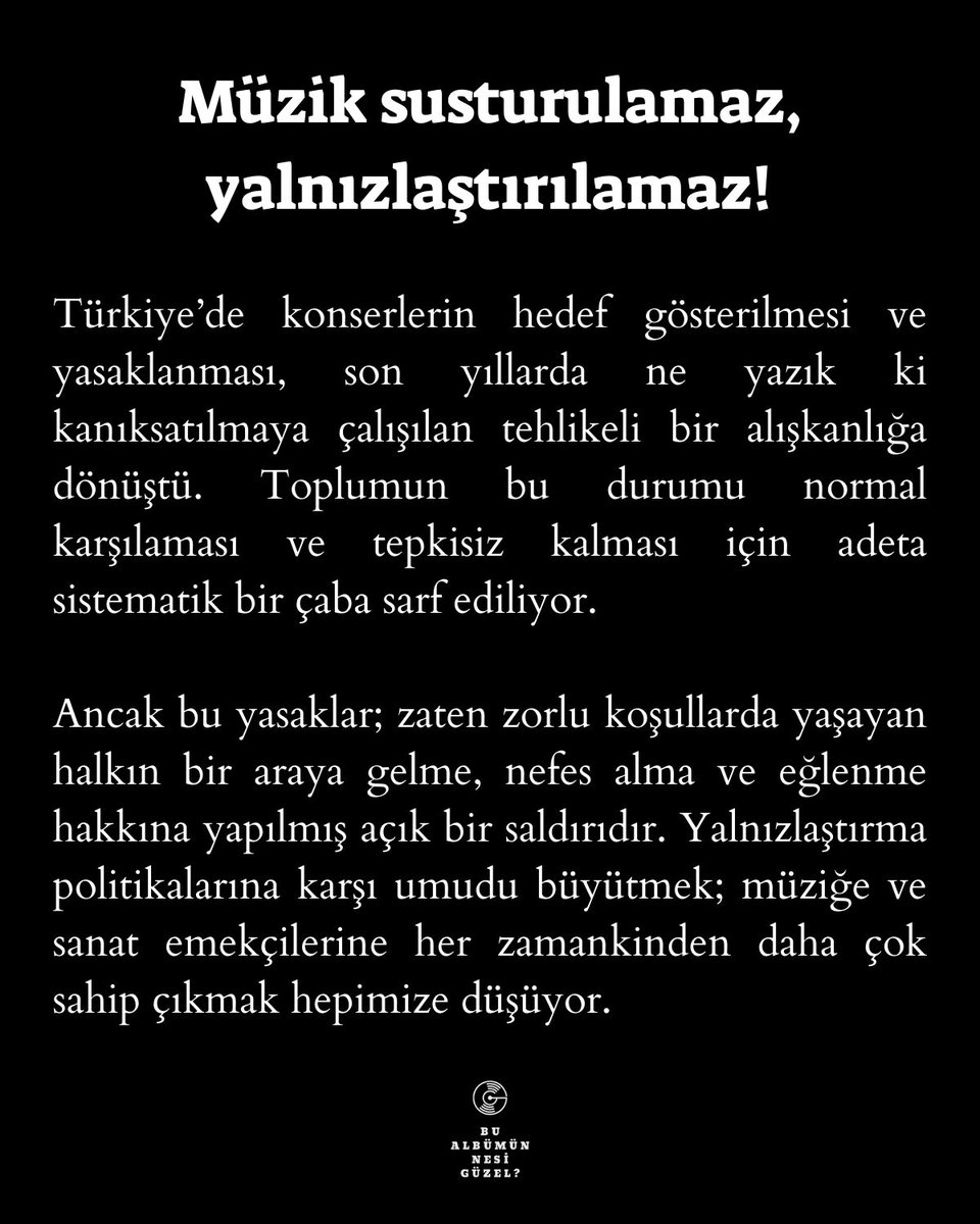 Bu Albümün Nesi Güzel? tweet media