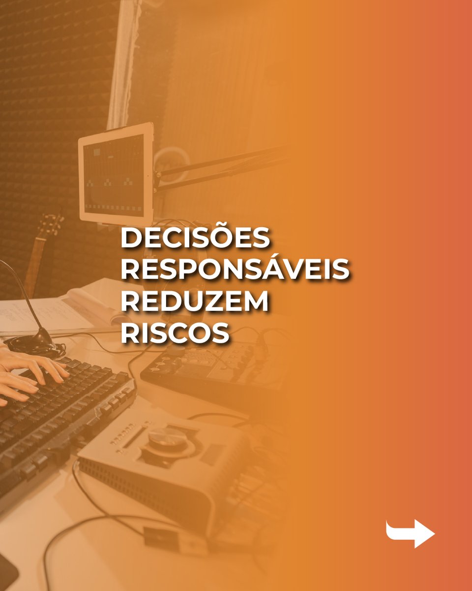 SindiRadio's tweet photo. Cada decisão impacta diretamente a operação, a imagem e a sustentabilidade da rádio.

Por isso, responsabilidade e análise devem caminhar junto com a experiência do setor. https://t.co/xi9DijsUXH