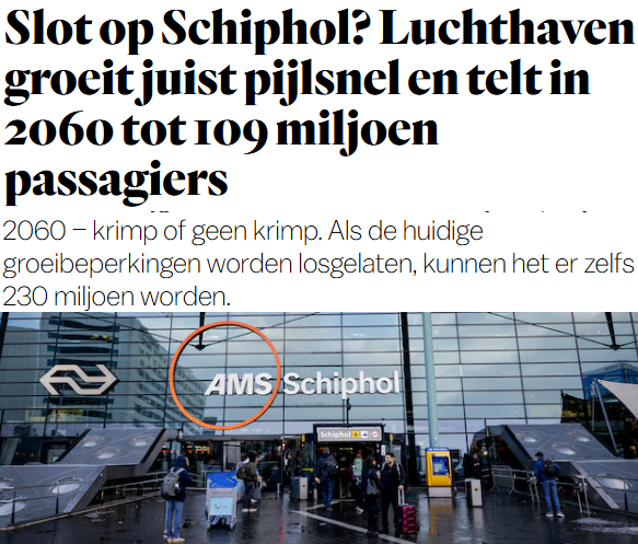 Matthijs85's tweet image. Schiphol wil nog eens 60% groeien 🤨
binnen het verdienmodel van buitenlandse overstappers,
waar onze economie dus ook nog eens niets mee opschiet, behalve herrie en andere overlast..

Schandalig! 😡 #Schiphol
Dit schendt alle afspaken over ziekmakende uitstoot en herrie! 😶‍🌫️✈️🙉