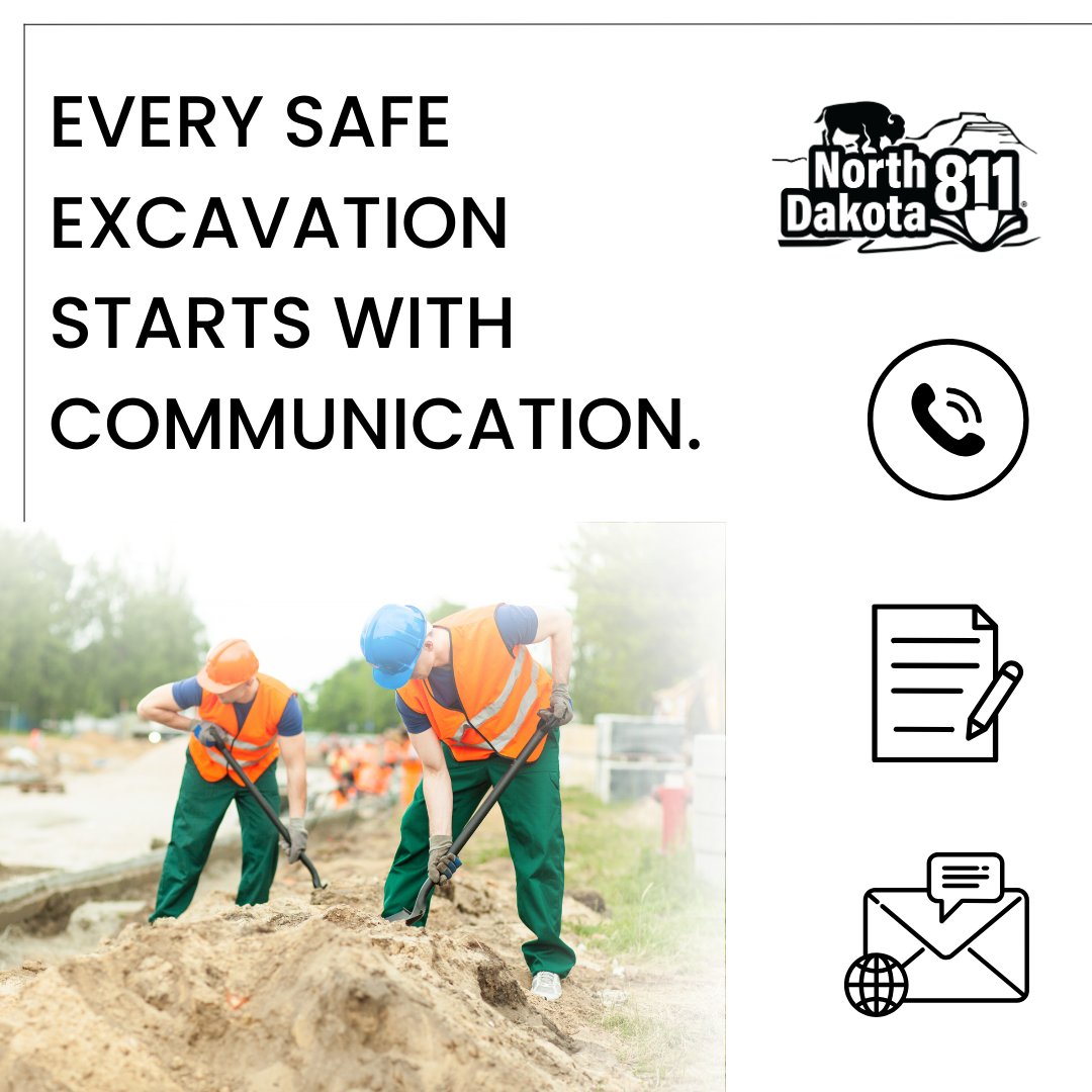 ND One Call tweet media