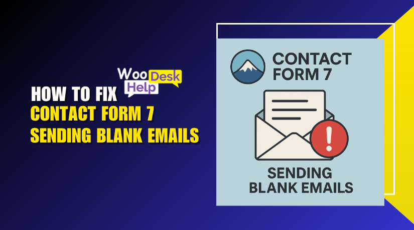 WooHelpDesk's tweet image. Contact Form 7 sending blank emails?
It’s usually Mail tags mismatch or a plugin/theme conflict.
Full fix guide → shorturl.at/KSnNB

#ContactForm7 #WordPressFix