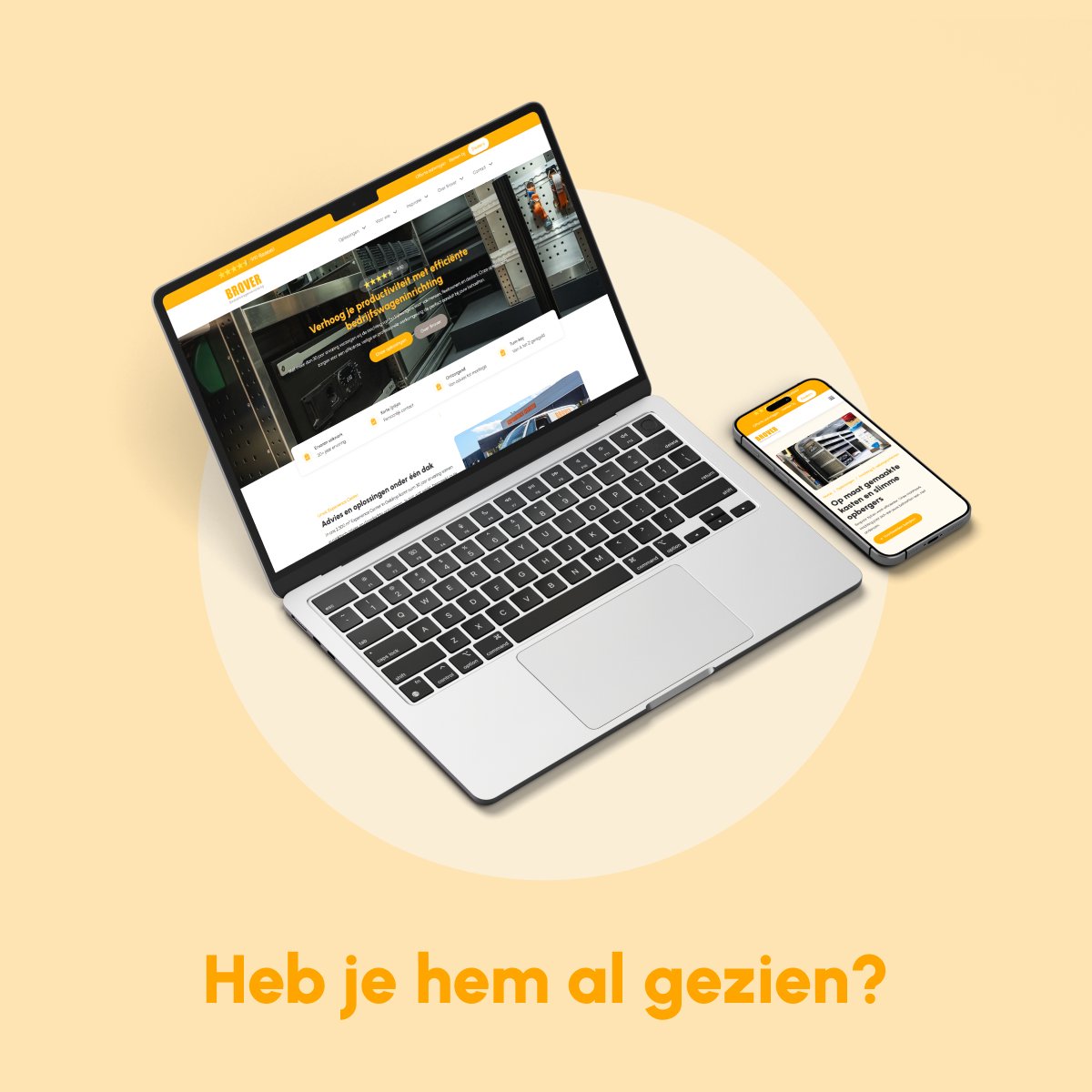 Heb je hem al gezien?

De nieuwe website van Brover is live.
Sneller. Overzichtelijker. Praktischer.

Bekijk hem hier👉brover.nl

#IngerichtDoorBrover #Bedrijfswageninrichting