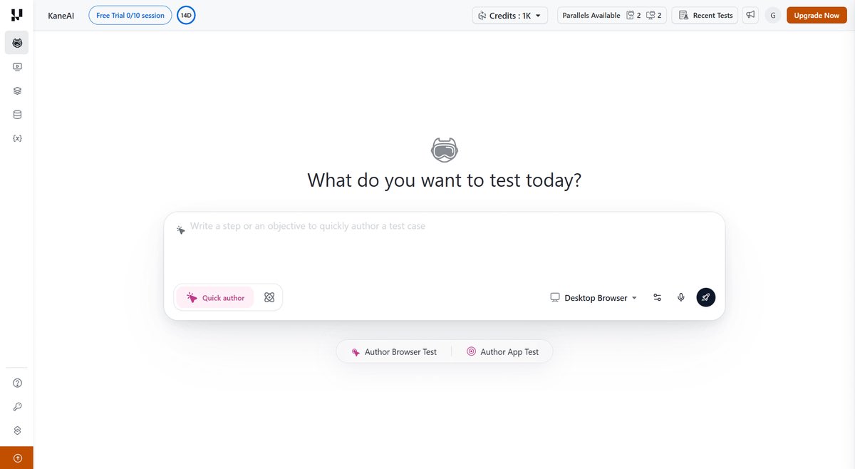 NovaIAHQ's tweet image. Speed is great. Broken releases aren’t.
Write tests in plain English no complexity.

KaneAI generates full E2E coverage in seconds ⚡

Try → testmuai.com/kane-ai/?utm_s…

Follow @testmuai
#AITesting #DevOps #QualityEngineering