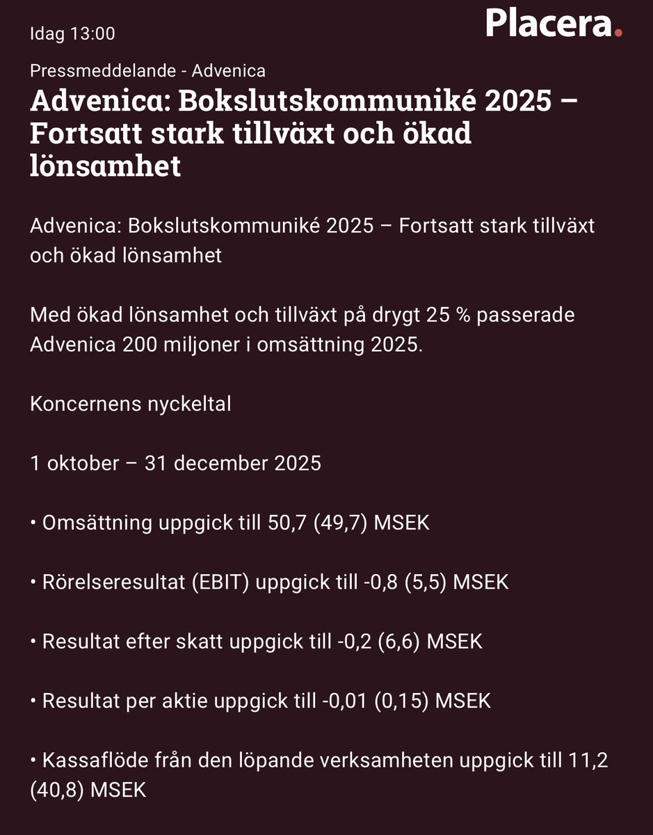 Swedish Quality Investor tweet media