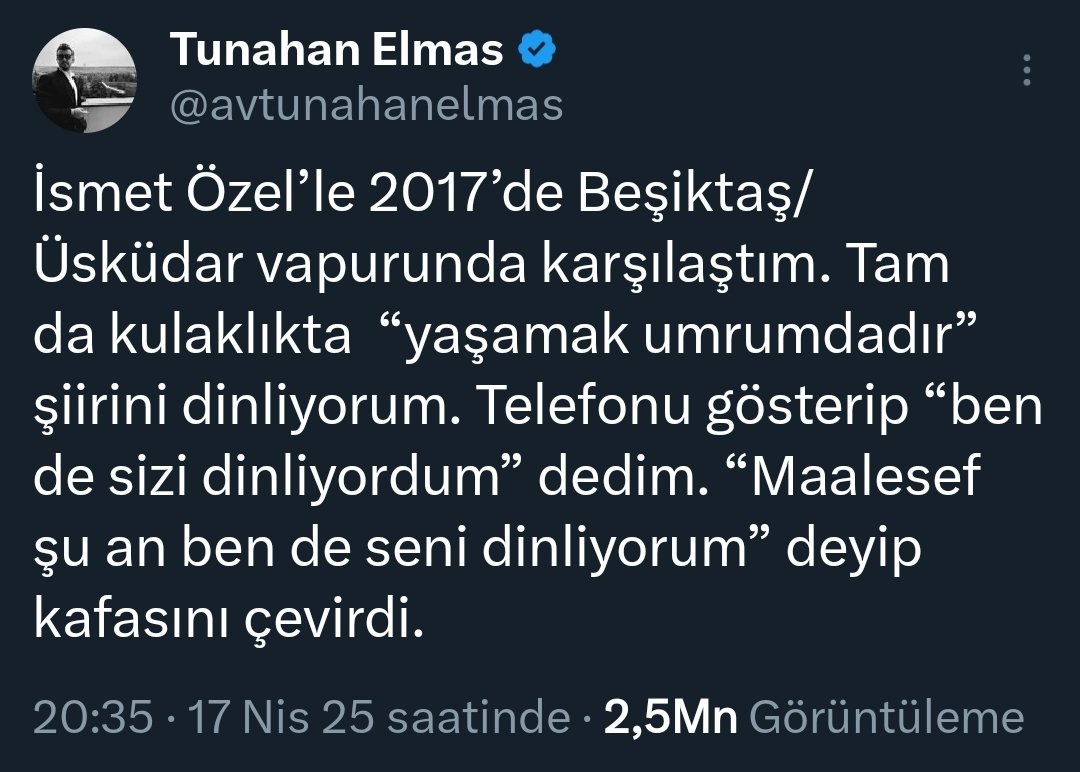 Şunu unutamıyorum