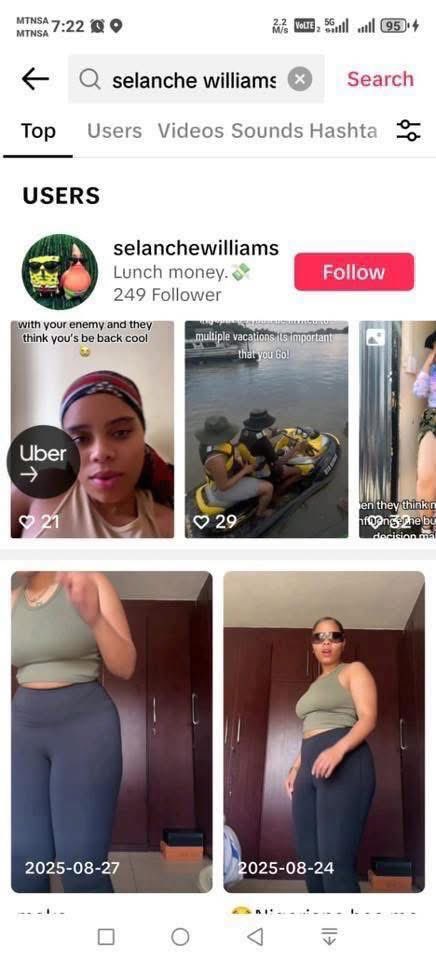 Am_Blujay's tweet image. Apparently social media has Identified the Murderer of the Uber Driver. She is considered EXTREMELY DANGEROUS , do not approach immediately call the Police.

It's not her first murder nor hijacking this is a hardcore criminal affiliated with Gangs in Soshanguve according to…