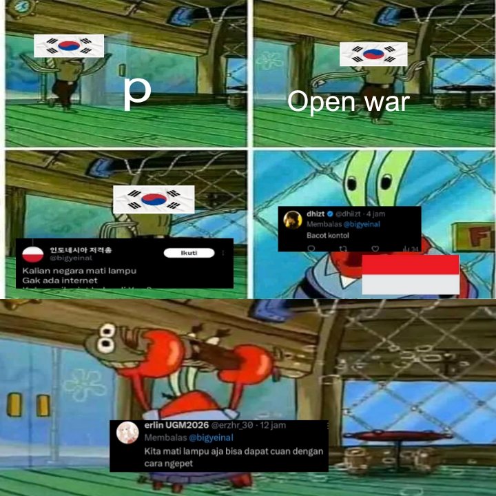 ShareRandom8's tweet image. Paling ngakak ada yang nunggu soeharto di bahas sama tu org 😂