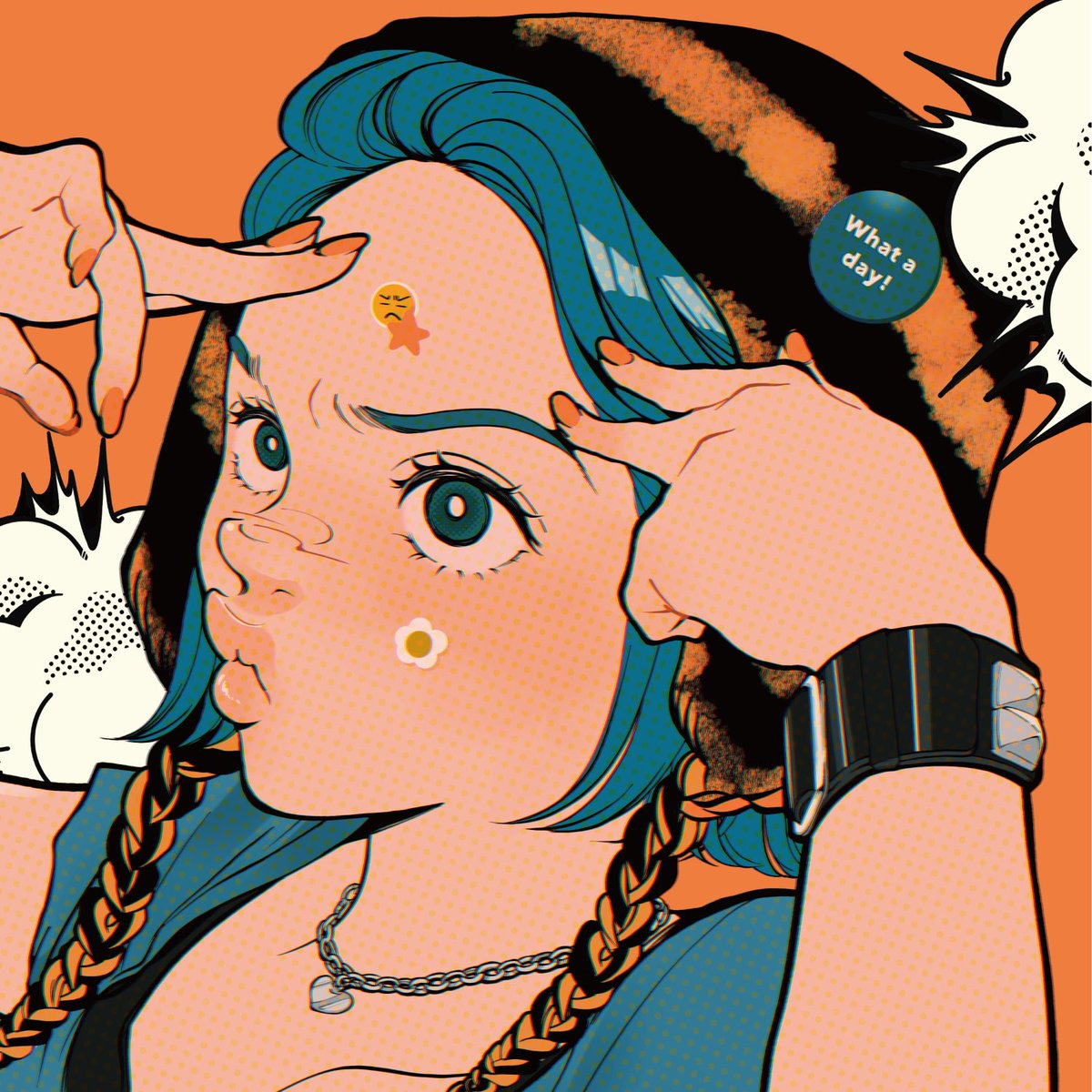 #私はこういう絵を描いています