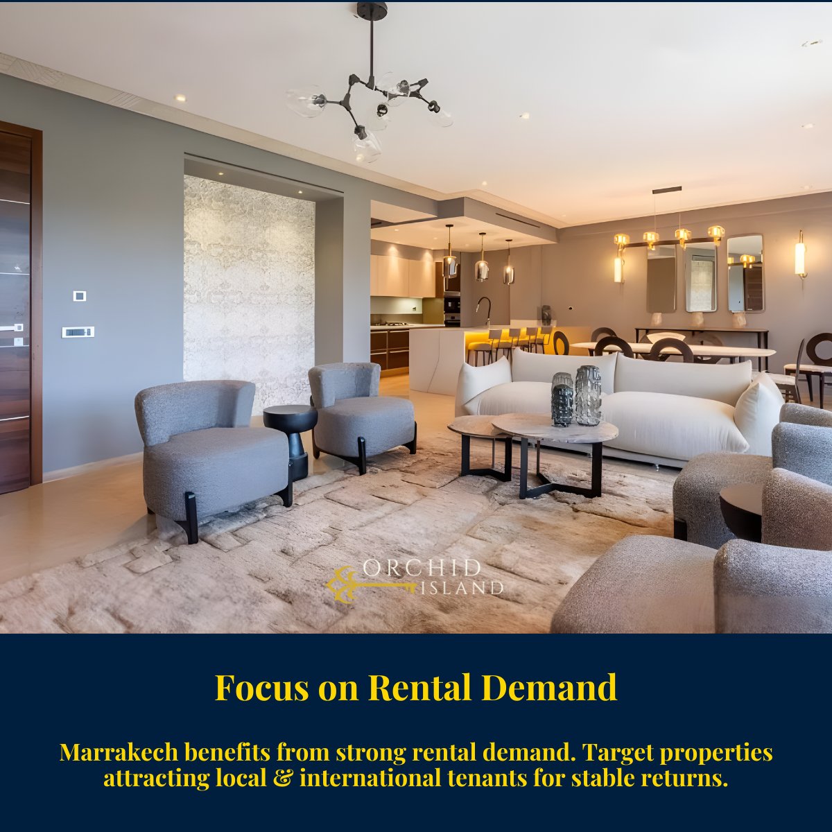 PropertyOr36770's tweet photo. Consistent demand creates resilient returns.  
#MarrakechRealEstate #RentalInvestment #SmartInvesting #InvestInMorocco https://t.co/fWF3CBxley