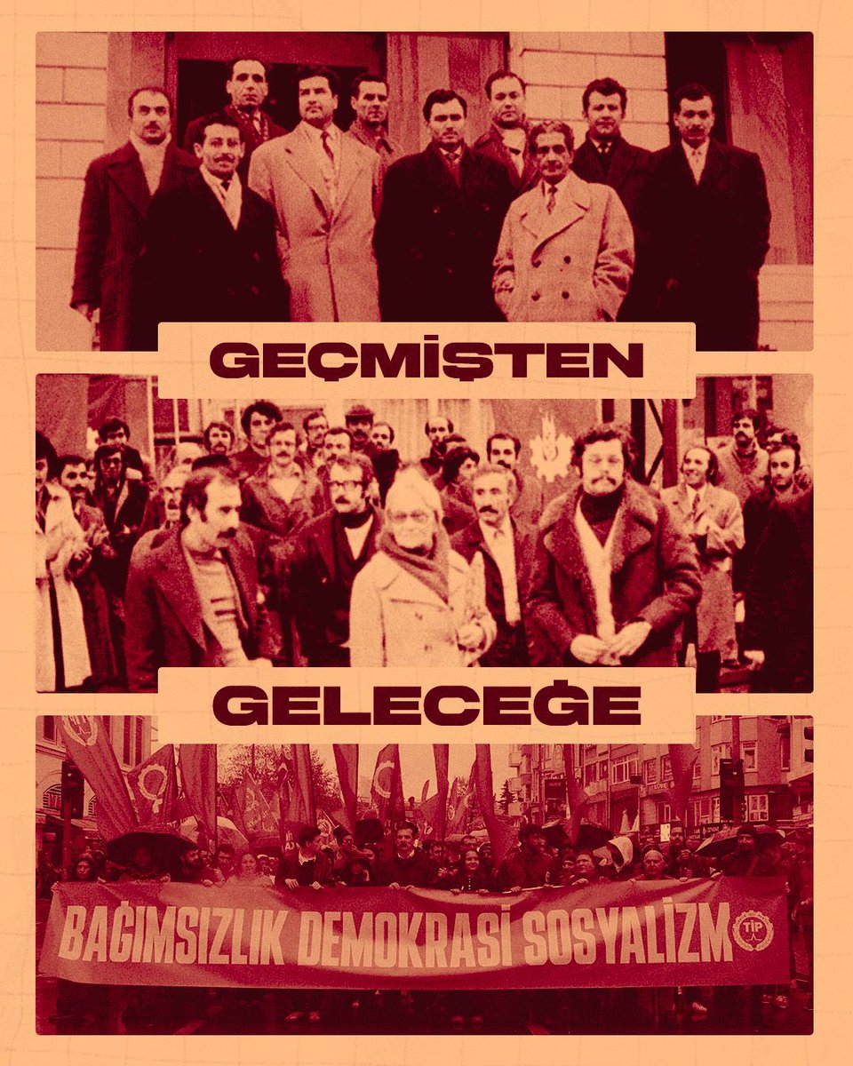 Türkiye işçi sınıfının ekmek ve onur kavgasına yoldaşlık eden partimizin 65 yıllık mücadele mirasını, üzerimizdeki büyük sorumluluğun bilinciyle kutluyorum.

Ülkemizin tarihine bir daha silinmeyecek o imzayı atanları, devrim ve sosyalizm mücadelesinde yaşamını ortaya koyanları