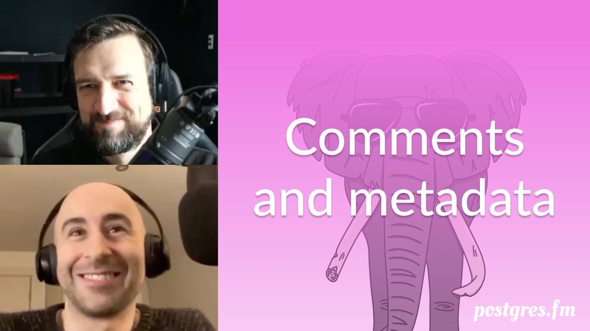 Postgres FM tweet media