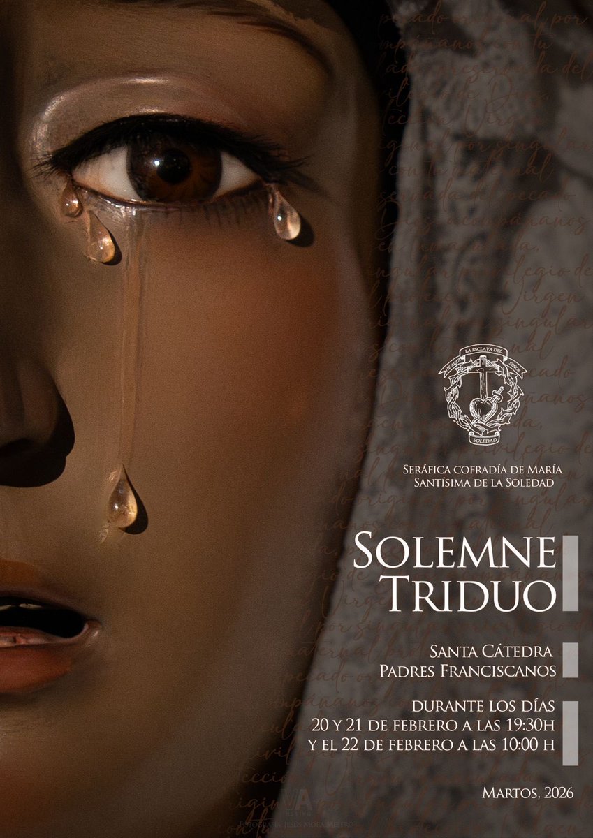 Cofradía de la Soledad - Martos tweet media