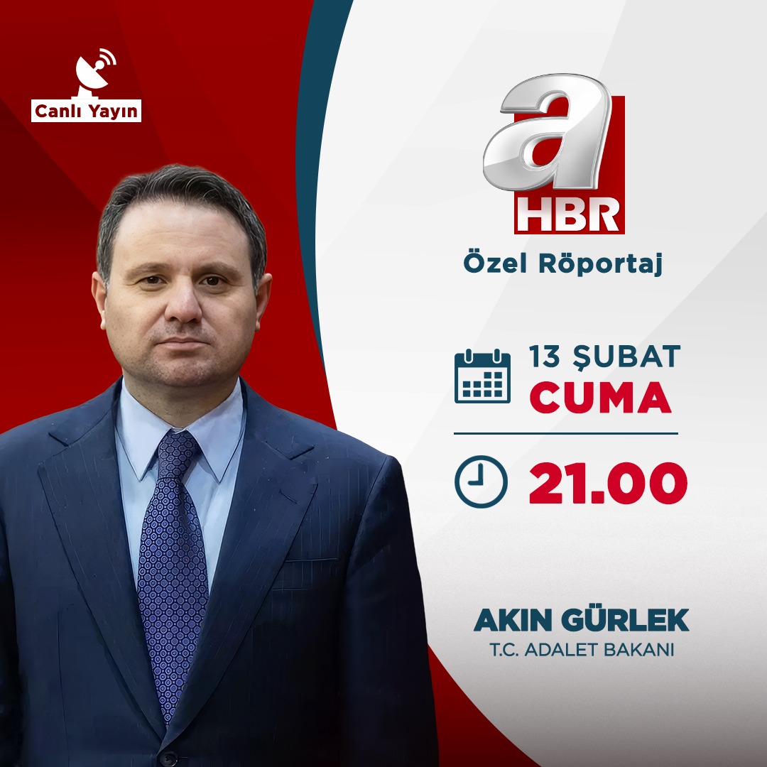 Bu akşam A Haber canlı yayınında gündemi değerlendireceğiz.

🗓️ 13 Şubat / Cuma
⏰  21.00
📡 Canlı Yayın

<a href="/ahaber/">A Haber</a>