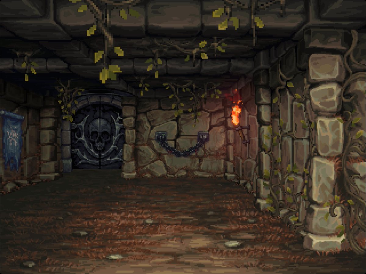 ko_dll's tweet image. I am working on new environments for the UNDERKEEP game from Rake In Grass studio. If you like old-school dungeon crawlers, you will love this! And! Demo was released on Steam yesterday evening!