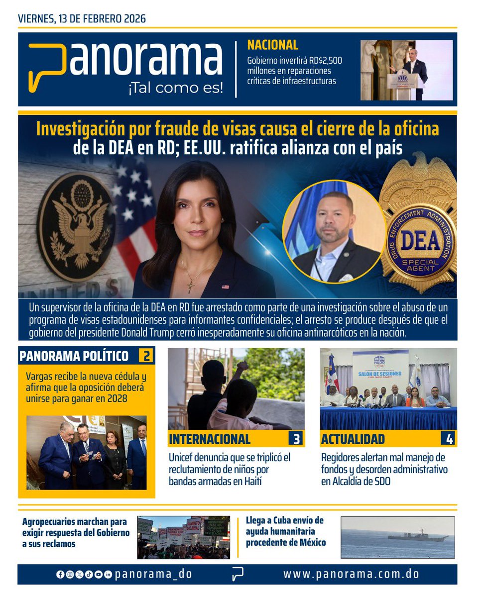 Arrestan a supervisor de la DEA en Santo Domingo tras cierre de oficina.