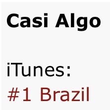 intenseedm's tweet image. — NEW PEAK ITunes 📈

#1 Brazil ❣️ 

@DulceMaria