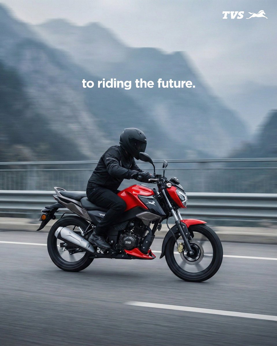 One step closer to the TVS life. Just me and the open road.