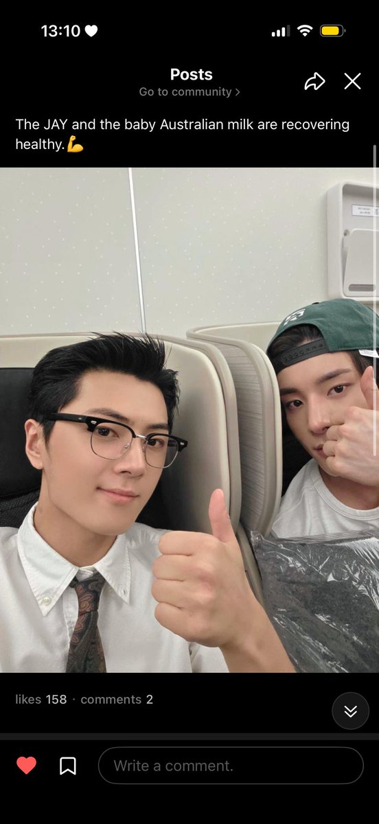 JAY LOOKS LIKE FUCKING CLARK KENT HERE😭😭😭 (also I’m happy you guys are recovering🫰🏼)