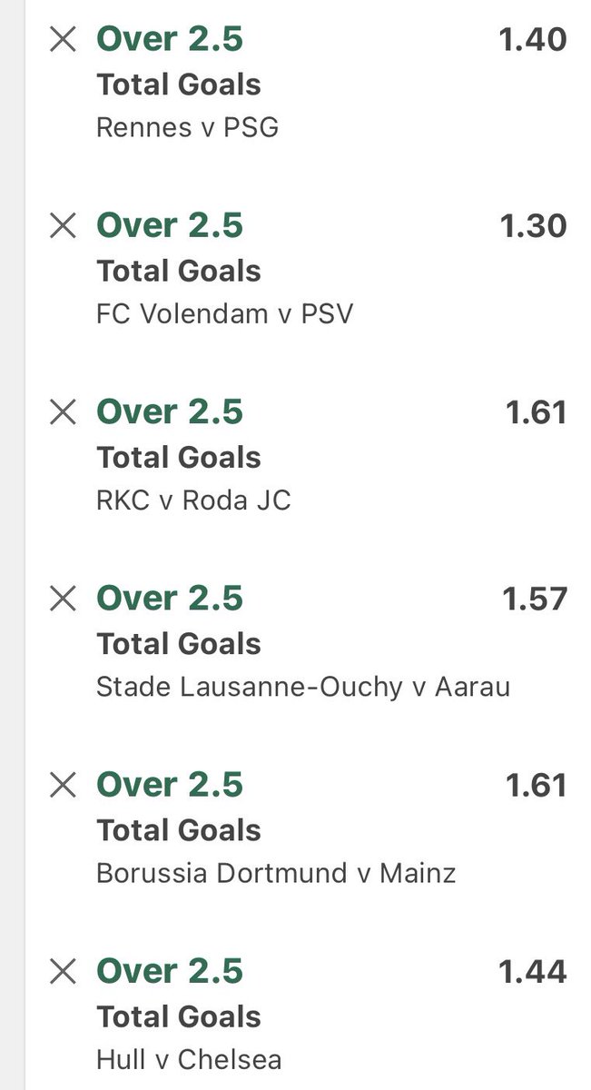 KingBetBuilder1's tweet image. ⚽️ King’s Friday Goals ACCA ⚽️ 
 
Odds: 10.78
Stake: 0.5 Units

Kick off at 18:00 👑 

Smash that ❤️ if you’re on