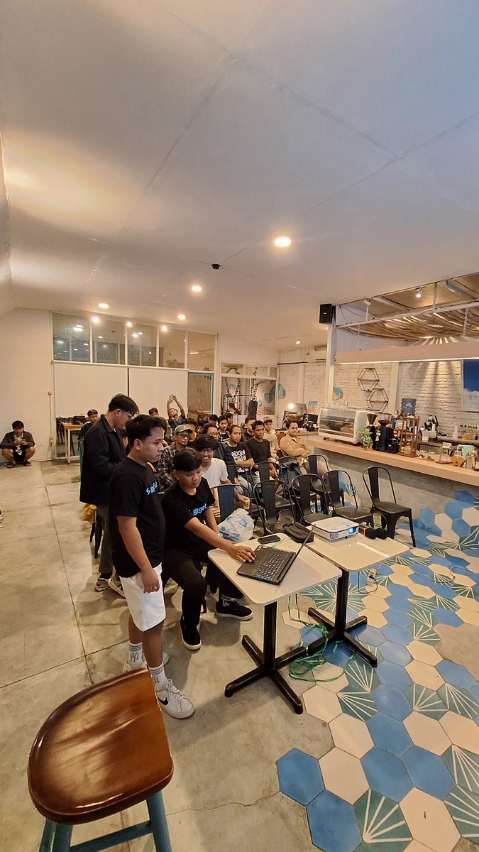 Thank you <a href="/BitgetID/">Bitget Indonesia 🇮🇩</a>  <a href="/anrafii_/">Rafi|Cryptovisionaries</a> udah bikin acara di kota gue 

Walaupun kota kecil, udah banyak event yang dibuat disini bareng exchange global, lokal, project dan acara sendiri