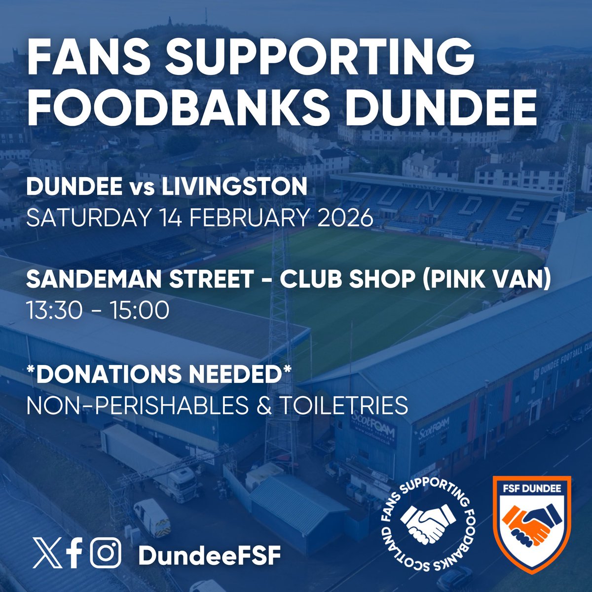 Fans Supporting Foodbanks Dundee tweet media
