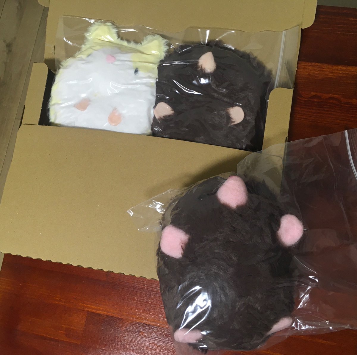 booth公開に向けて発送方法を模索してるんだけど…厚みをどうにかしようとしてモグ虐に…😭ｴｰﾝ