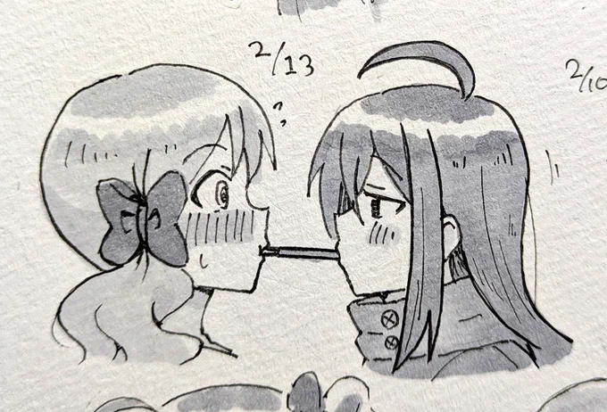 今日はあんロコを描きました 