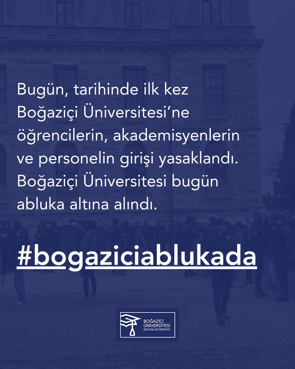 #bogaziciablukada