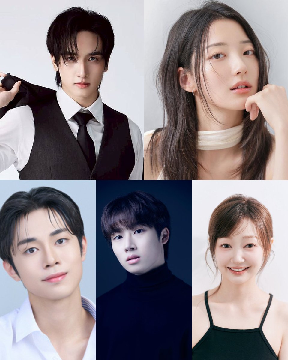 revistakoreain's tweet image. A minissérie global #TheDevilsKiss revelou seu elenco oficial. O drama em formato curto será estrelado por #KongthapPeak como Lucien e #KimSeungHye como Lee Sara.

O projeto também contará com #ParkEunSung, #OgawaMizuki (ex-#SECRETNUMBER) e #ShinJaewon (ex-#TheWind).

cr: Soompi
