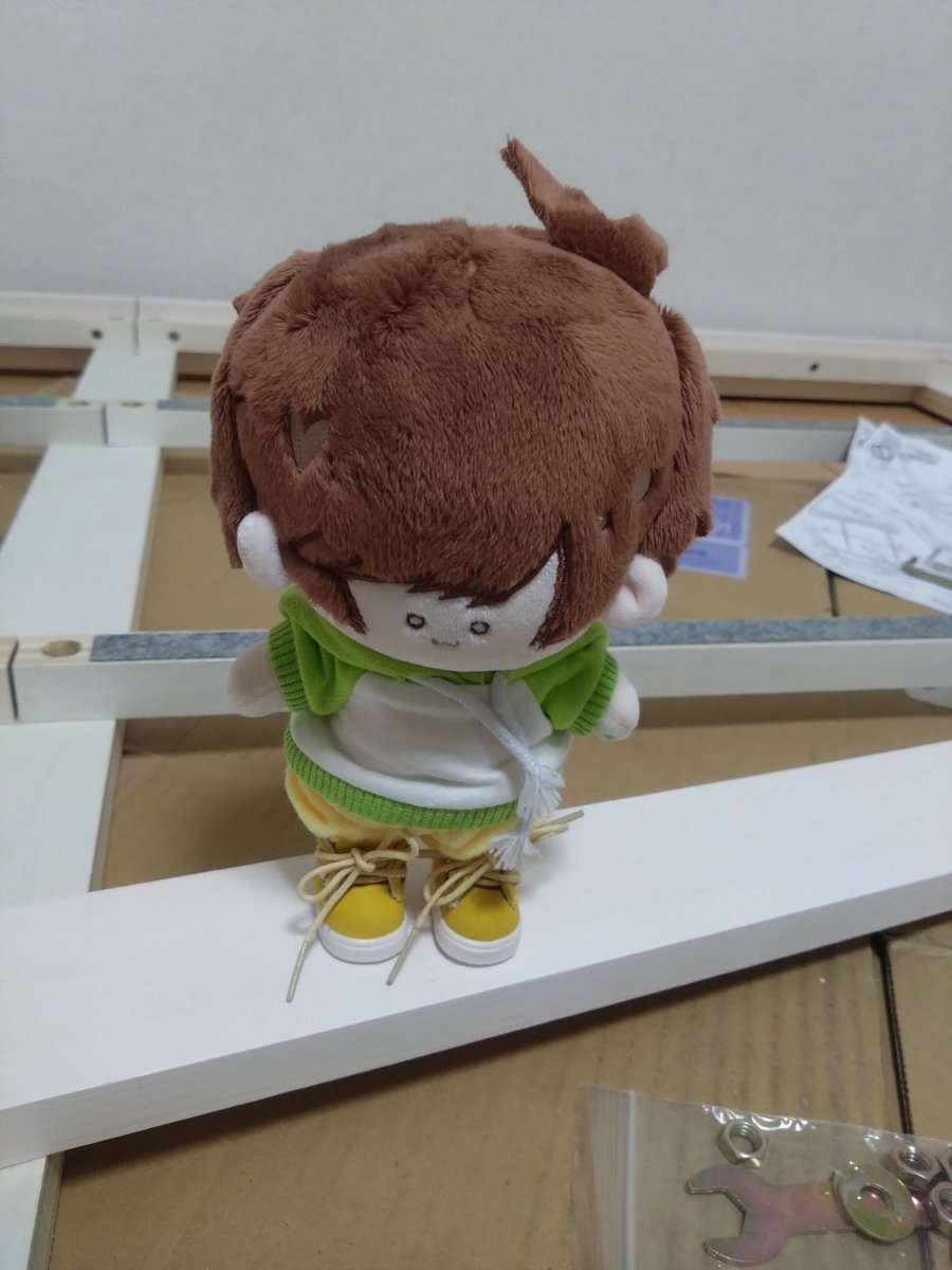 ちびすけ、久しぶり \なんだこの散らかった部屋は！/