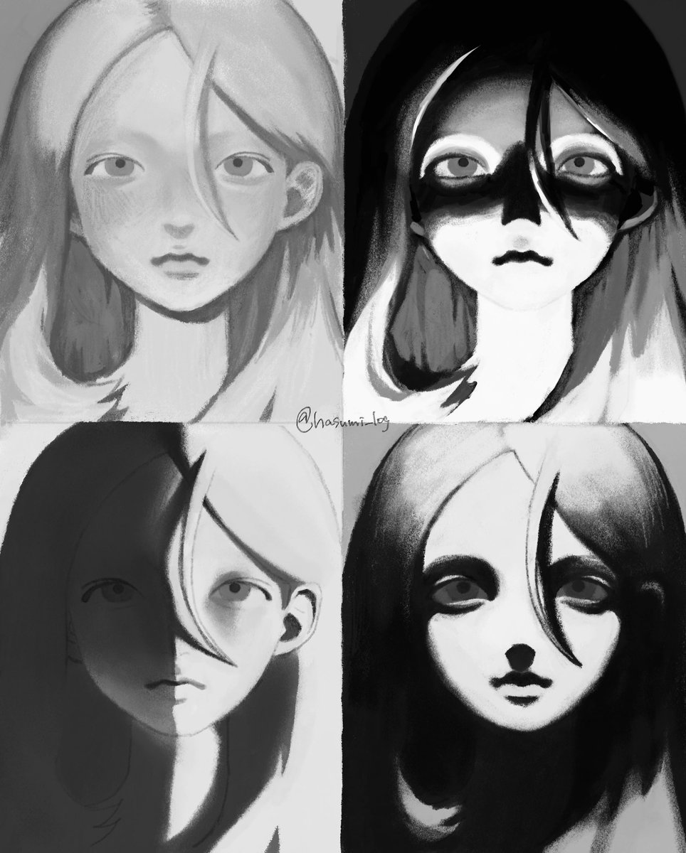 #私はこういう絵を描いています