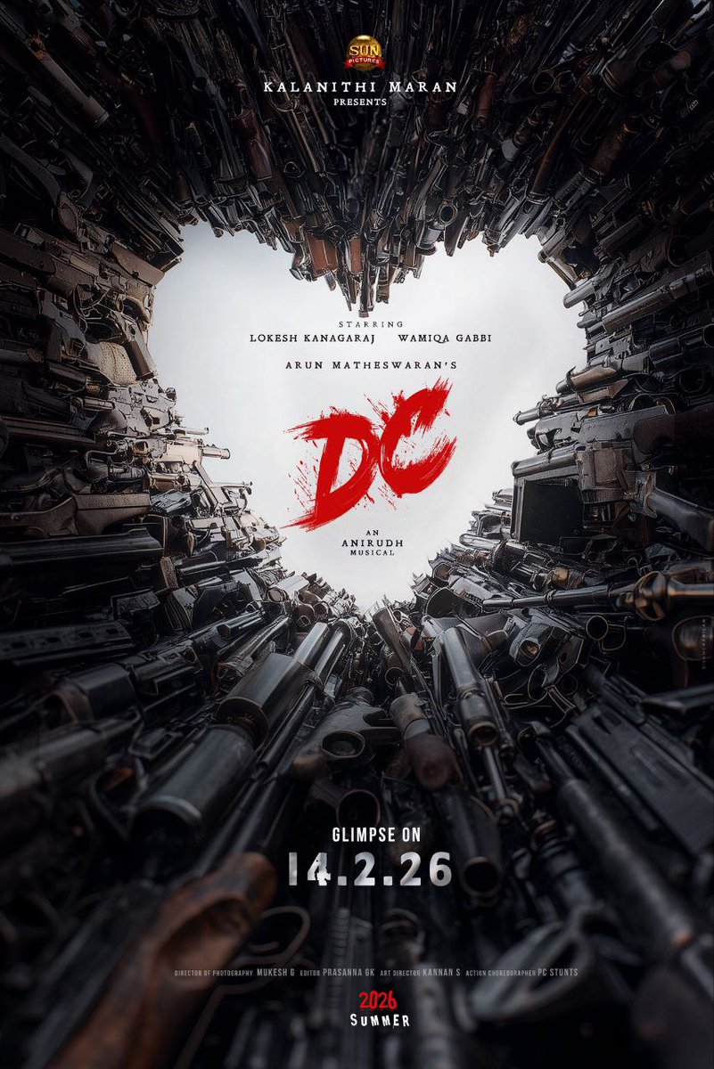 trend_archives's tweet photo. The Director becomes the Actor! 🎬🔥
Get ready for the #ValentineSurprise from #DC. The first glimpse of @Dir_Lokesh as ‘Devadas’ arrives tomorrow!
🗓️ Feb 14 | 11 AM
A gritty tale of Devadas &amp; Chandra awaits. ❤️‍🔥
#LokeshKanagaraj #ArunMatheswaran #WamiqaGabbi #Anirudh #DCGlimpse https://t.co/nKrod5ejuS