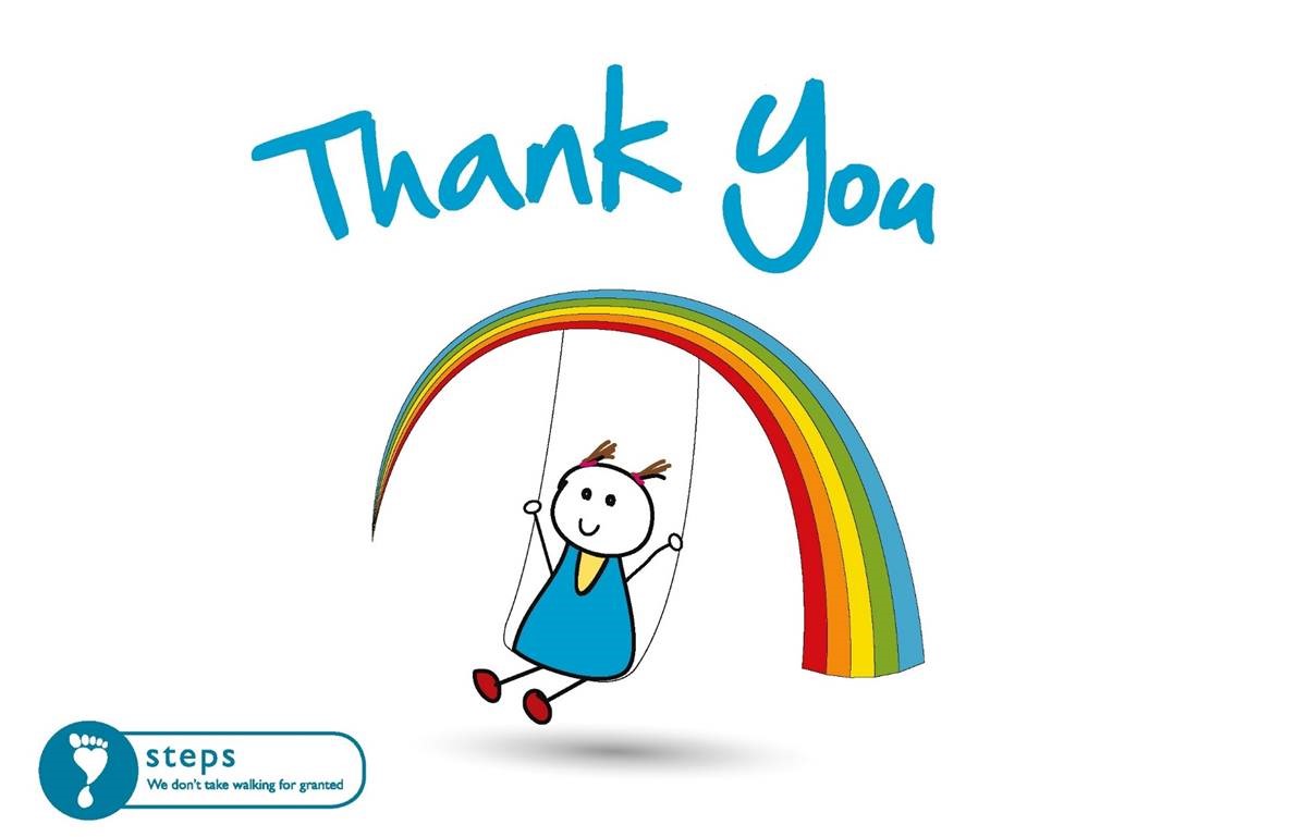 Steps Charity tweet media