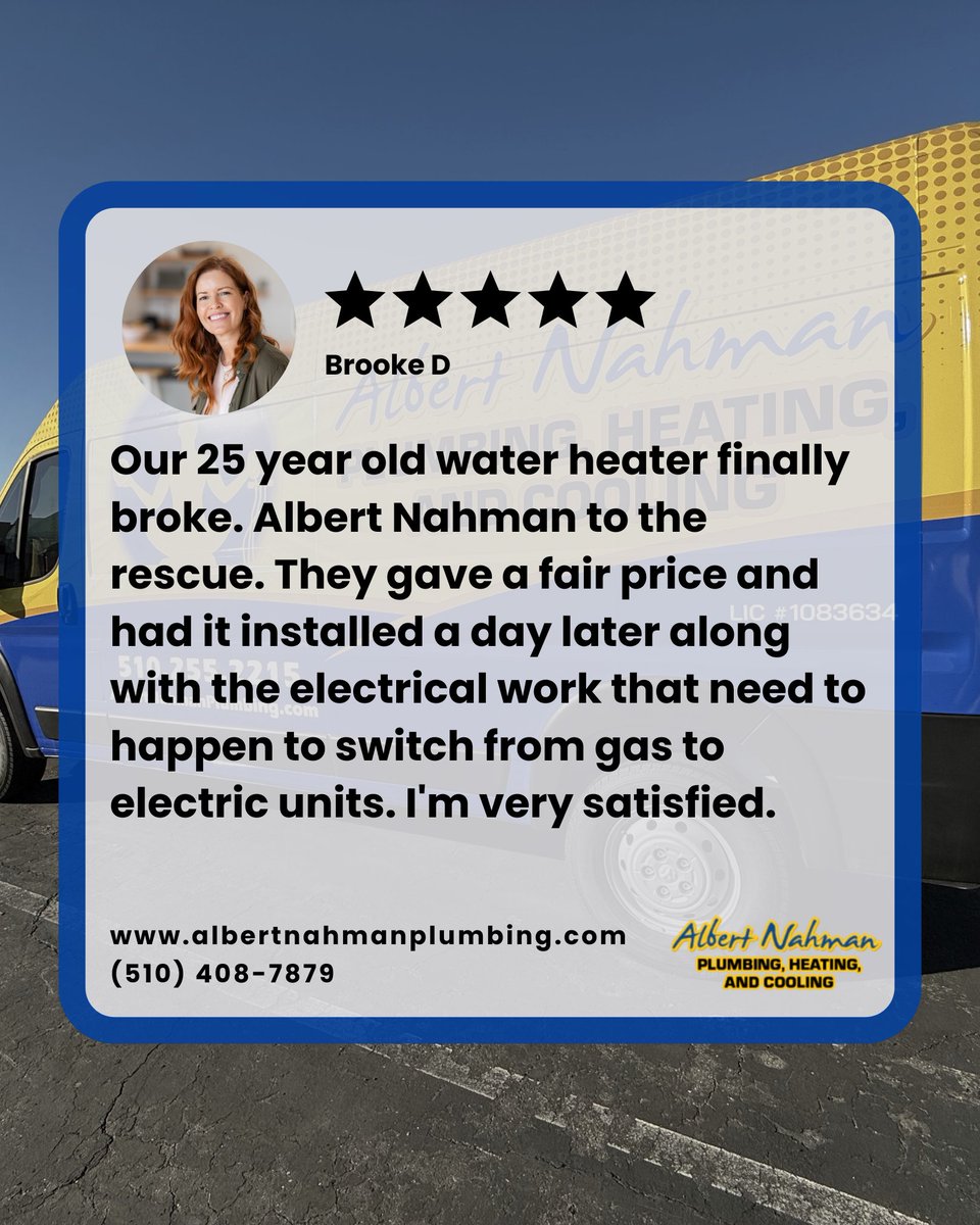 Albert Nahman Plumbing, Heating, and Cooling tweet media