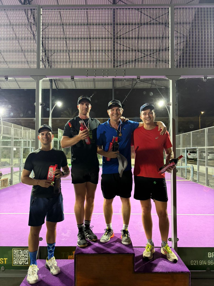 FairtreeGroup's tweet image. We recently hosted the Fairtree Padel Tournament, where teams went head-to-head in an impressive showcase of skill and sportsmanship.

It was an event packed with fun and friendly competition as our teams battled it out on the court, showcasing the true spirit of teamwork.